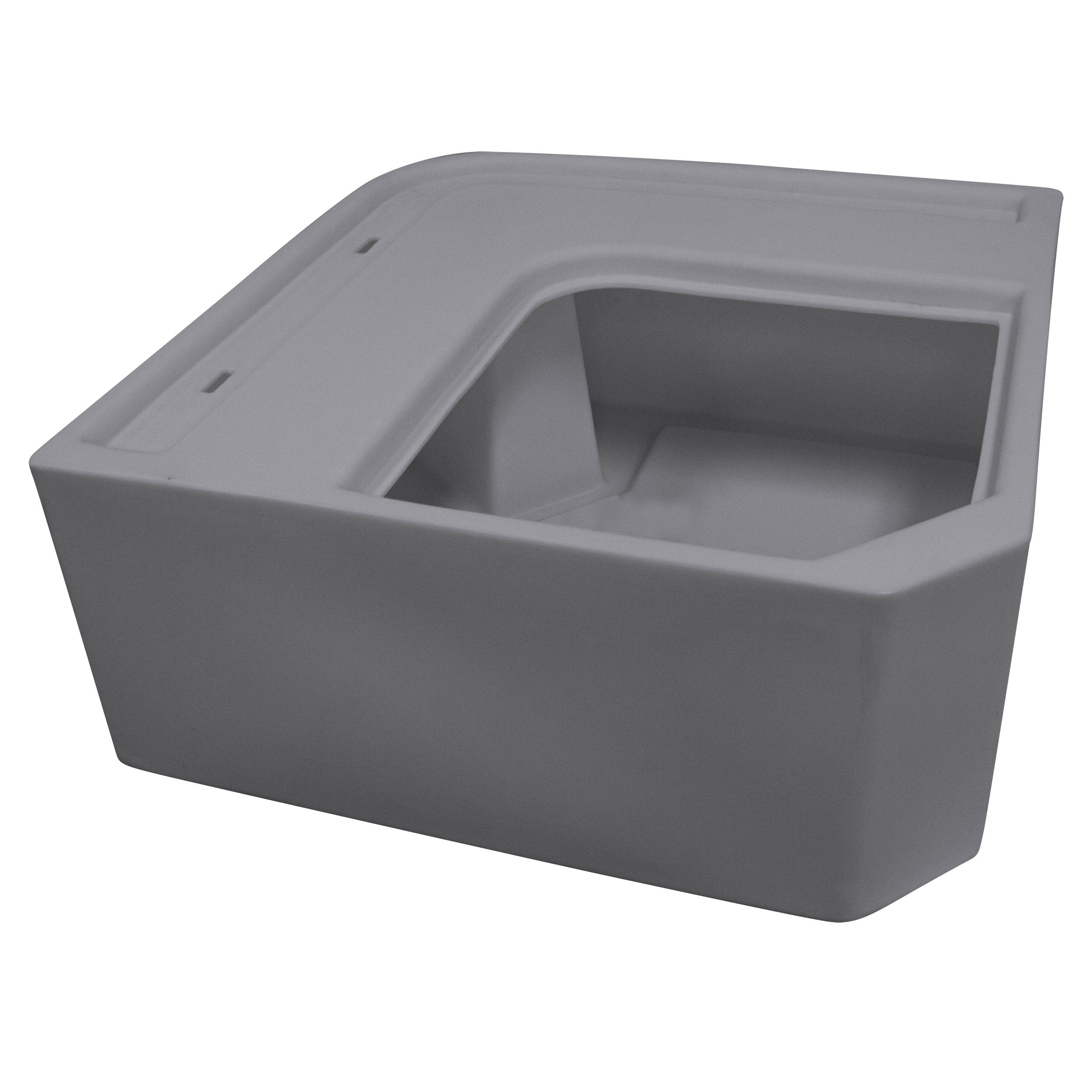 Wise 8WD133-1B-221 DLX Series Pontoon Corner Section – Base Only – Grey